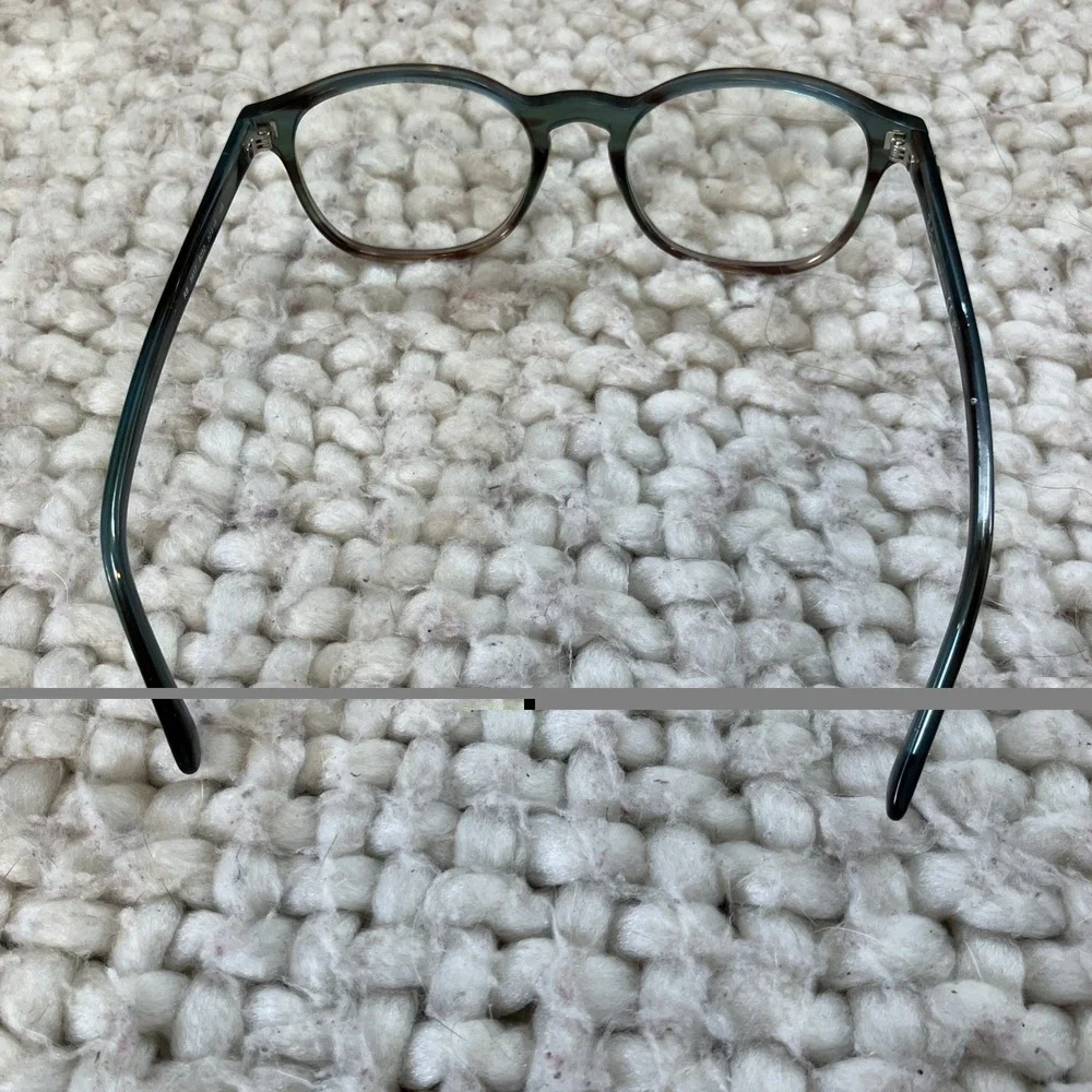 Ray Ban RB 5417 52-19-145 Blue Tortoise Translucent Eyeglasses Lens Only‎ Trendy